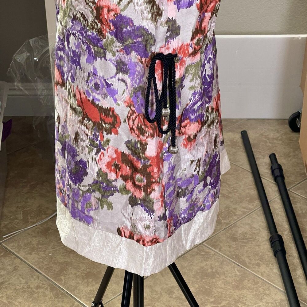 South To South Womens Dress Sz 38 US 6 Floral Boho Garden Brunch Spring Easter - Picture 9 of 12